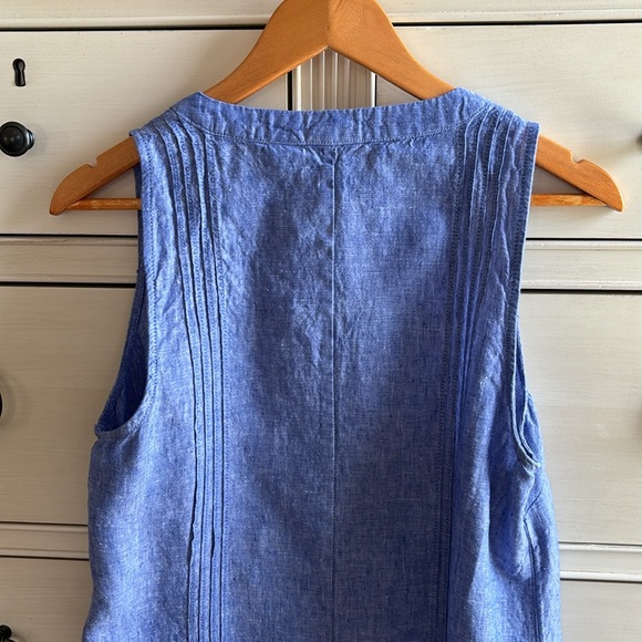 100% Linen Dress. Size Medium. - Picture 5 of 9